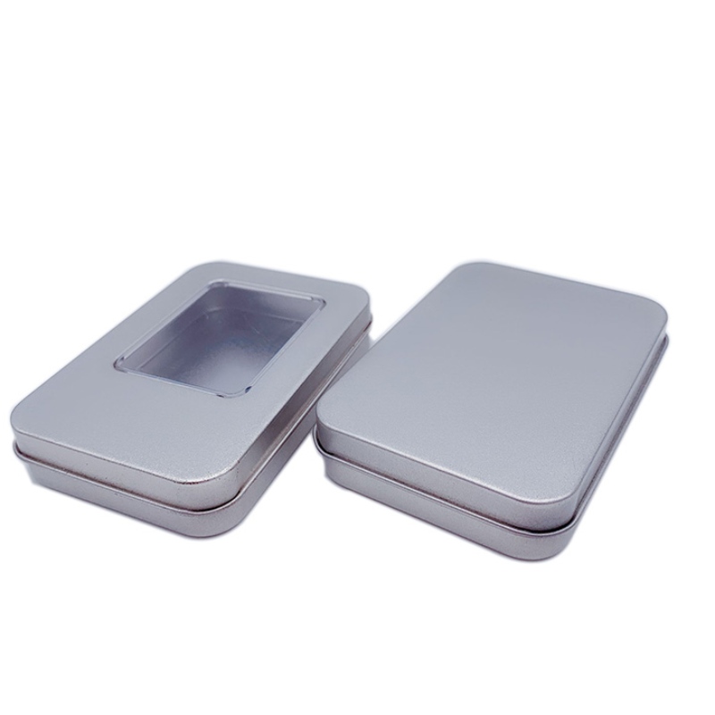 Hot Produkty USB cínová box Přizpůsobitelné logo Dodavatelé kovový dárkový krabička Tinplate výrobce (101 mm * 70 mm * 20mm)